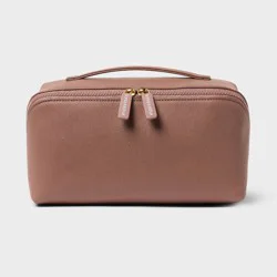 Sonia Kashuk™ Diagonal-Zip Makeup Bag - Mauve