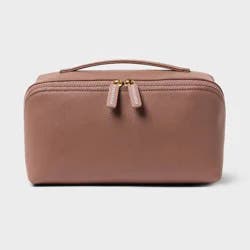 Sonia Kashuk™ Diagonal-Zip Makeup Bag - Mauve