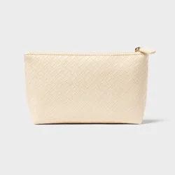 Sonia Kashuk™ Small Makeup Bag - Textured Cream