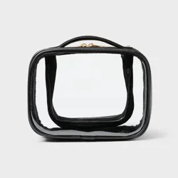 Sonia Kashuk™ Small Dual Compartment Makeup Bag - Black