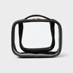 Sonia Kashuk™ Small Dual Compartment Makeup Bag - Black