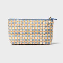 Sonia Kashuk™ Small Makeup Bag - Blue/Yellow Quilted
