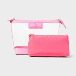 Sonia Kashuk™ 2 in 1 Makeup Travel Bag - Red/Pink