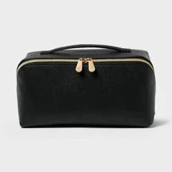 Sonia Kashuk™ Large Diagonal-Zip Makeup Bag - Black