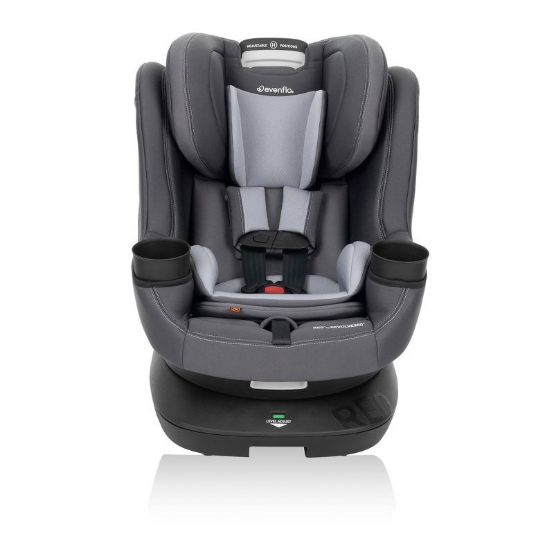 slide 2 of 18, Evenflo REO by Revolve360 Rotating Convertible Car Seat with Quick Clean Cover - Danvers, 1 ct