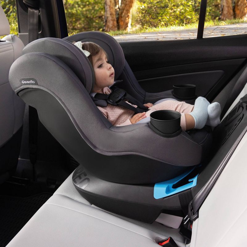 slide 12 of 18, Evenflo REO by Revolve360 Rotating Convertible Car Seat with Quick Clean Cover - Danvers, 1 ct