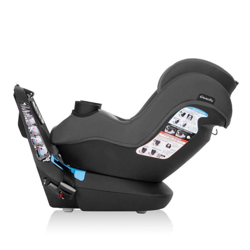 slide 13 of 18, Evenflo REO by Revolve360 Rotating Convertible Car Seat with Quick Clean Cover - Danvers, 1 ct