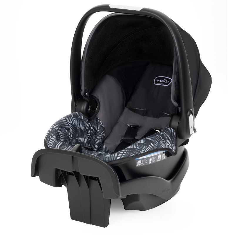 slide 3 of 16, Evenflo NurtureMax Infant Car Seat - Brooklyn Gray, 1 ct