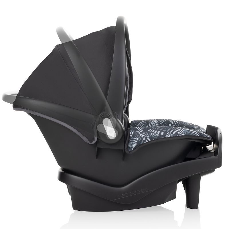 slide 6 of 16, Evenflo NurtureMax Infant Car Seat - Brooklyn Gray, 1 ct