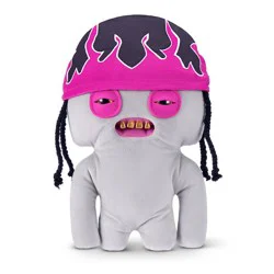 Fuggler 9" Fugg Life Squidge gray Stuffed Animal