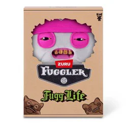 Fuggler 9" Fugg Life Squidge gray Stuffed Animal