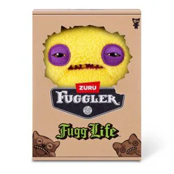 Fuggler 9" Fugg Life Squidge Yellow Stuffed Animal