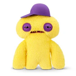 Fuggler 9" Fugg Life Squidge Yellow Stuffed Animal