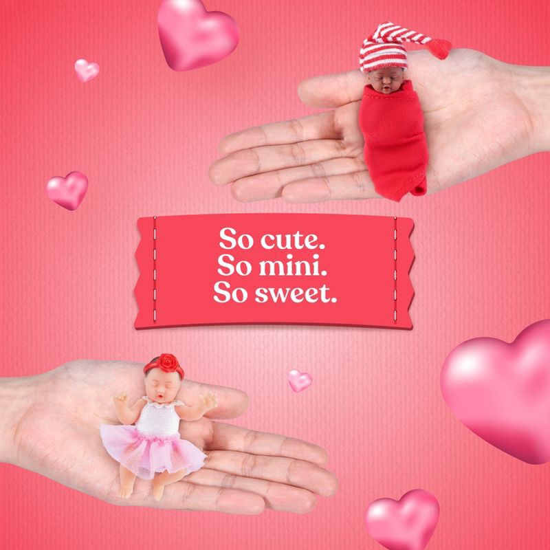 slide 4 of 6, 5 Surprise My Mini Baby Sweethearts, 1 ct