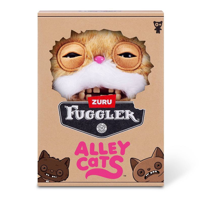 slide 1 of 6, Fuggler 9" Alley Cats Stinkface Stuffed Animal, 1 ct
