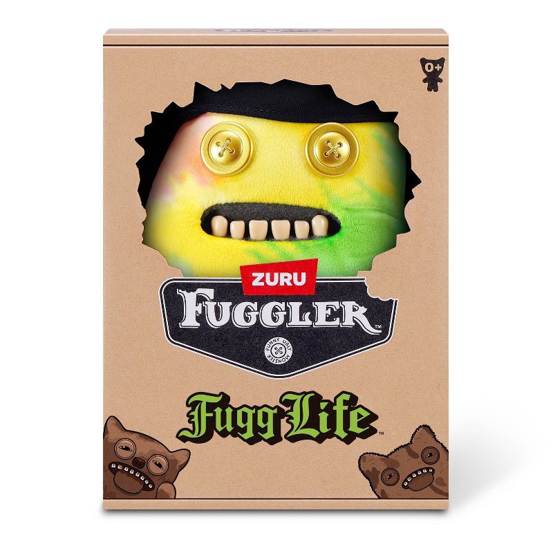 slide 1 of 6, Fuggler 9" Fugg Life Sir Splodge A Lot Stuffed Animal, 1 ct