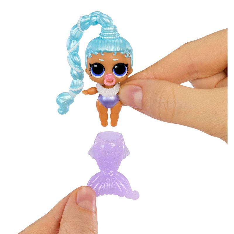slide 4 of 7, L.O.L. Surprise! Mermaids Makeover Magic Baby Sisters with Color-Change Mermaid Tails, 1 ct