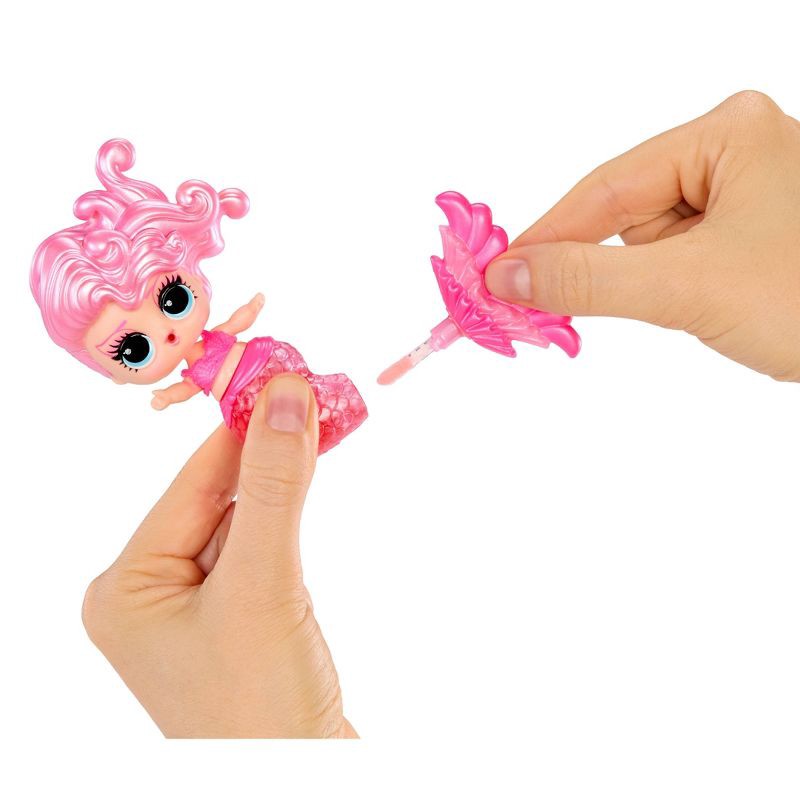 slide 5 of 9, L.O.L. Surprise! Mermaids Makeover Magic Tots with DIY Wearable Lip Gloss, 1 ct