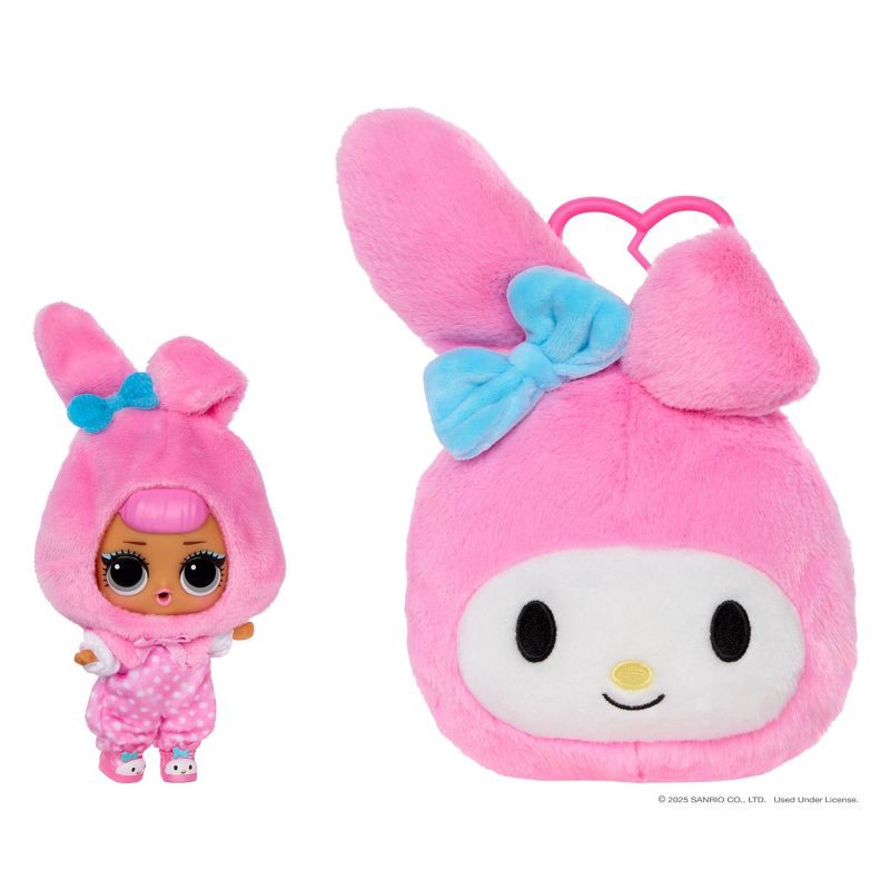 slide 3 of 9, L.O.L. Surprise! Loves Hello Kitty and Friends Reversible Plush Surprise - Blind Plush with Matching Tot and Keychain, 1 ct