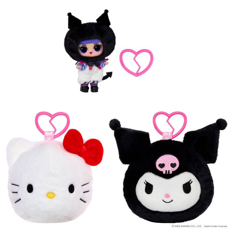 slide 6 of 9, L.O.L. Surprise! Loves Hello Kitty and Friends Reversible Plush Surprise - Blind Plush with Matching Tot and Keychain, 1 ct