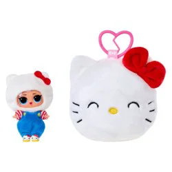 L.O.L. Surprise! Loves Hello Kitty and Friends Reversible Plush Surprise - Blind Plush with Matching Tot and Keychain