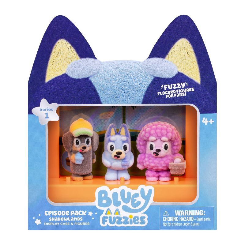 slide 1 of 8, Bluey Fuzzies Episode Pack Shadowlands Display Case and Figures, 1 ct