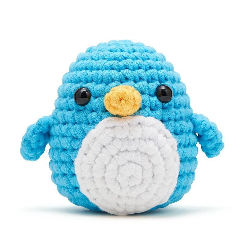 slide 2 of 10, The Woobles Pierre the Penguin Crochet Kit, 1 ct