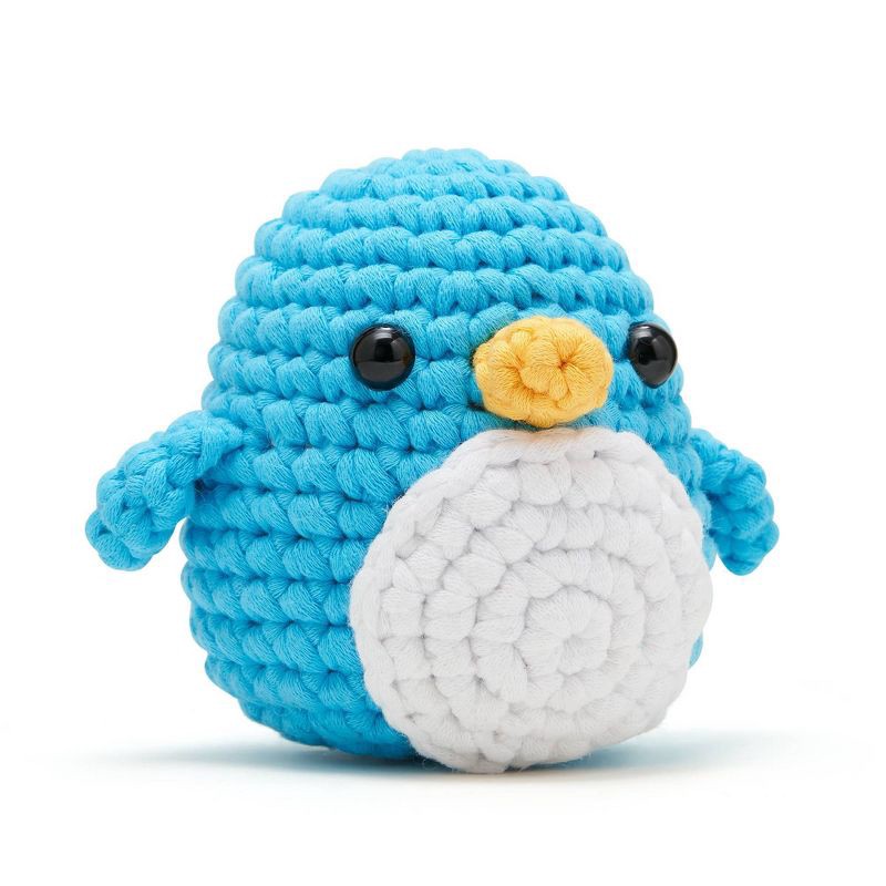 slide 3 of 10, The Woobles Pierre the Penguin Crochet Kit, 1 ct