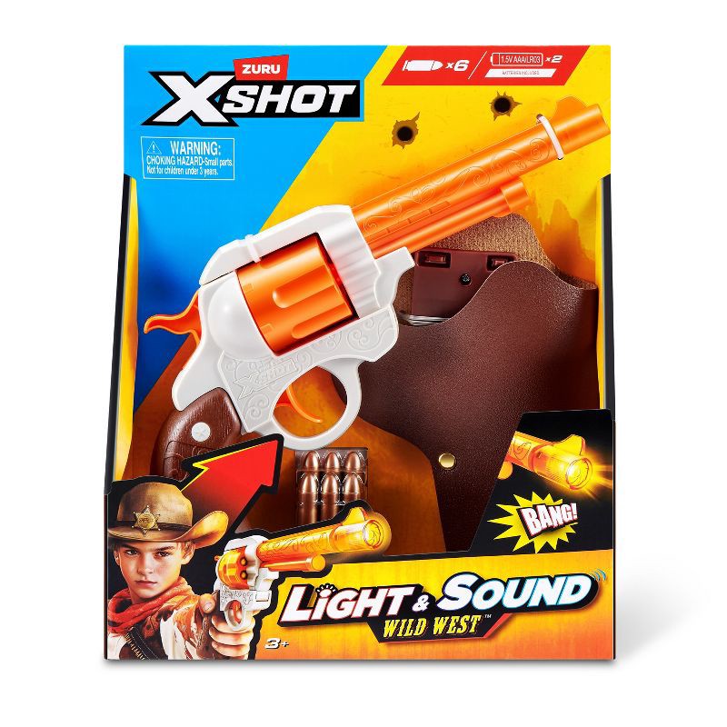 slide 2 of 5, XSHOT Wild West Role Play Set Toy Blasters, 1 ct
