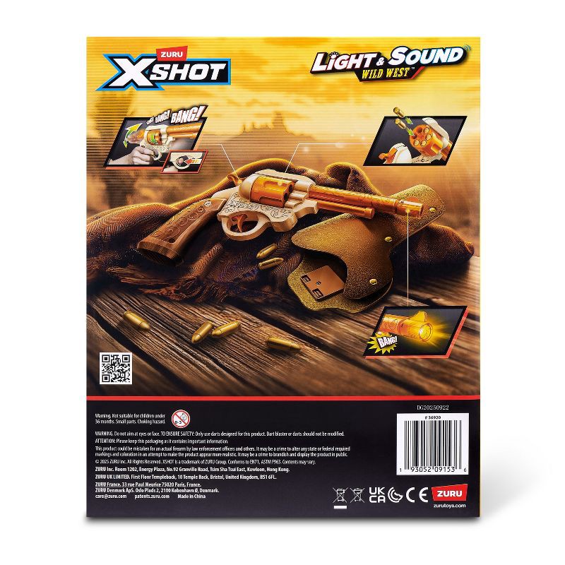 slide 5 of 5, XSHOT Wild West Role Play Set Toy Blasters, 1 ct