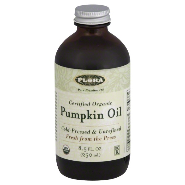 slide 1 of 1, Flora Pumpkin Seed Oil, 8.5 oz