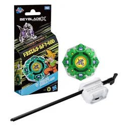 Beyblade X X-Over Project Draciel Shield 7-60D Pack Top and Launcher