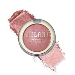 Milani Baked Blush - Sparkling Rose: Brightening, Vegan, Buildable Coverage