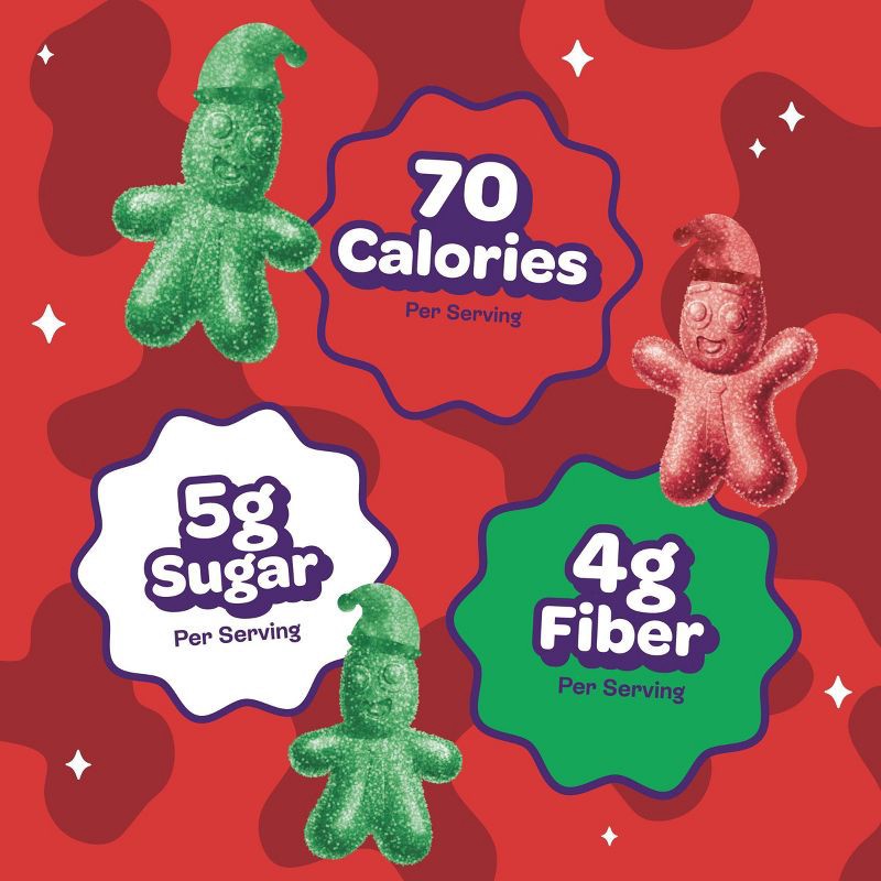 slide 4 of 4, JOYRIDE Sour Santa Christmas Candy Smacks - 3.5oz, 3.5 oz