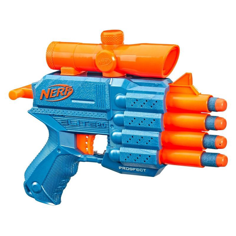slide 1 of 6, NERF Elite 2.0 Prospect QS 4 Toy Blaster, 1 ct