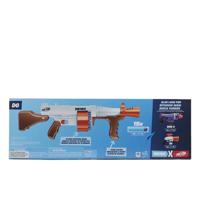 slide 1 of 4, NERF Fortnite DG Toy Blaster, 1 ct