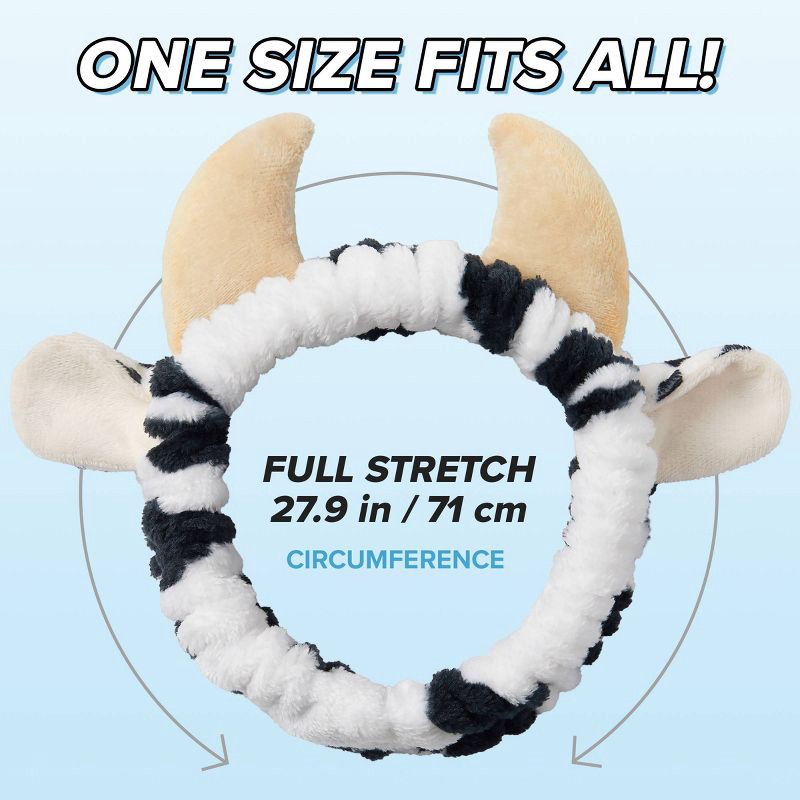 slide 2 of 4, I DEW CARE Spa Headband - Cow, 1 ct