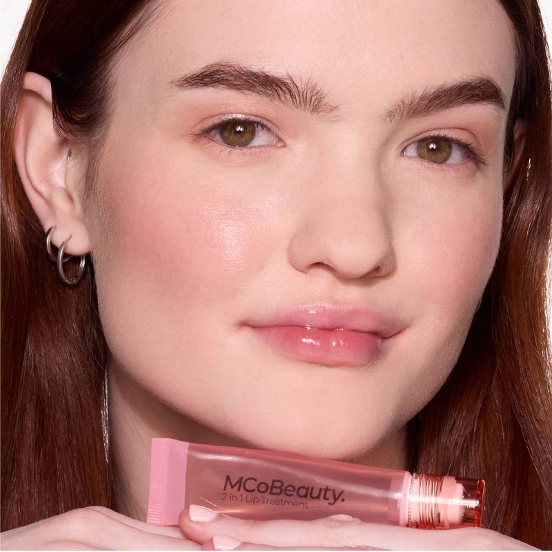 slide 3 of 4, MCoBeauty 2-in-1 Glow & Treat Lip Oil - Chocolate - 0.51 fl oz, 0.51 fl oz