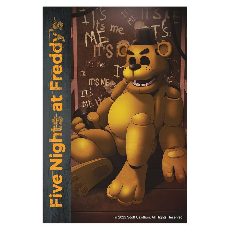 slide 7 of 14, Five Nights at Freddy's Gold Collector Bundle Figure, 1 ct