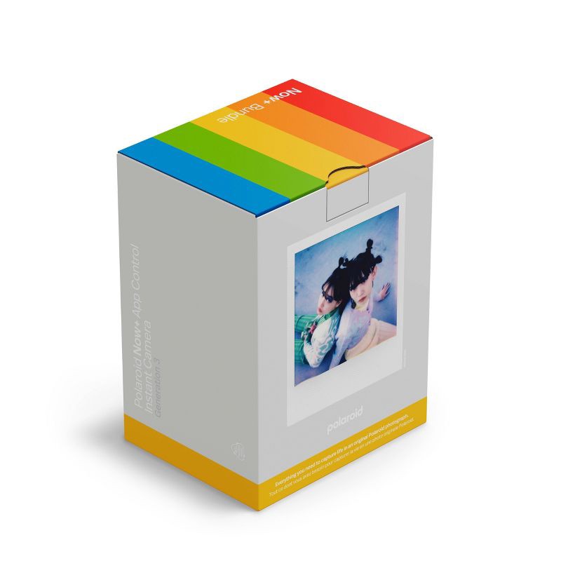 slide 11 of 11, Polaroid Now+ Gen 3 Bundle - Pebble White, 1 ct