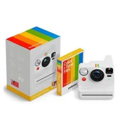 Polaroid Now+ Gen 3 Bundle - Pebble White
