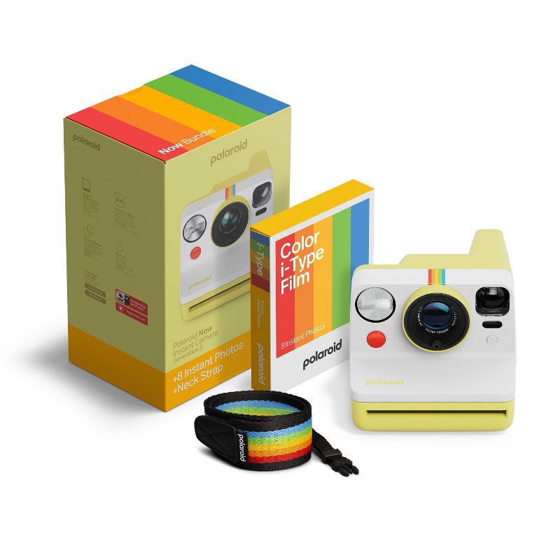 slide 1 of 12, Polaroid Now Gen 3 Gifting Bundle - Yellow, 1 ct