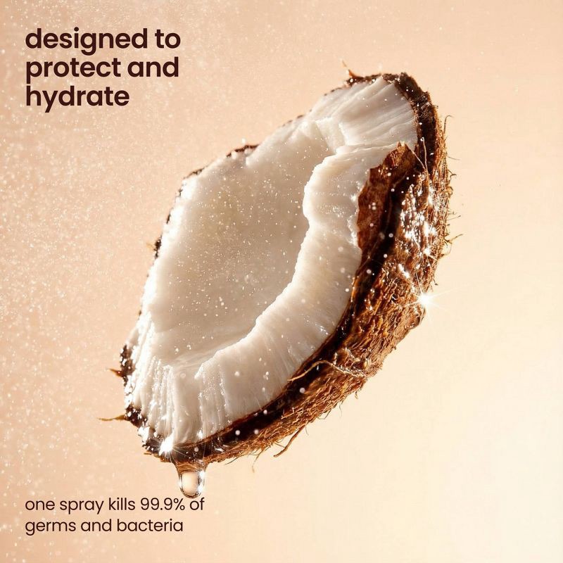 slide 4 of 4, VQ Hand Sanitizer - Coconut - 1.01 fl oz, 1.01 fl oz