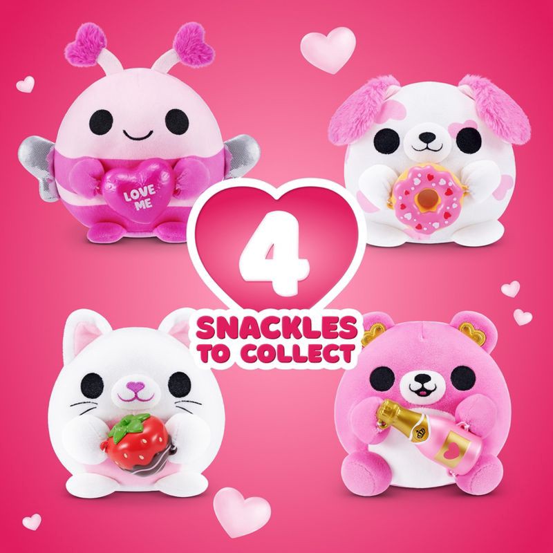 slide 6 of 9, Snackles Love 5" Capsule Stuffed Animal, 1 ct