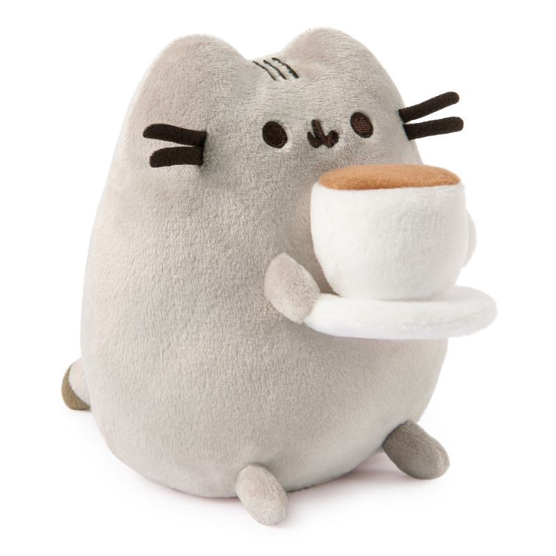 slide 3 of 5, GUND Pusheen 6" Snackable Coffee, 1 ct