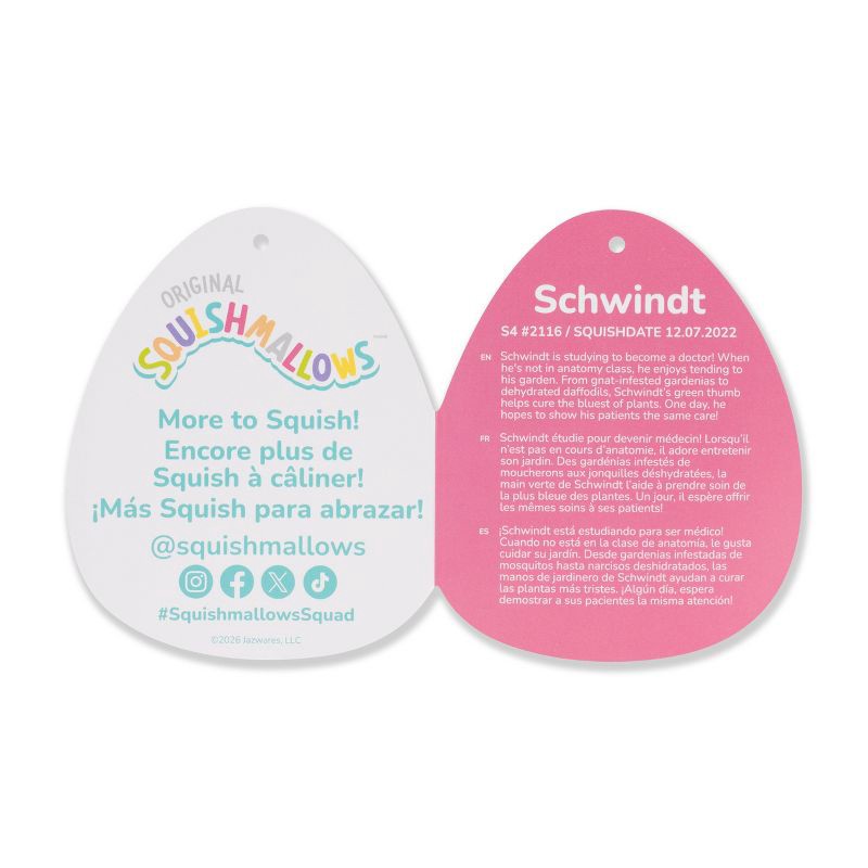 slide 32 of 64, 4" Blind Valentine Capsules Plush - Squishmallows, 1 ct