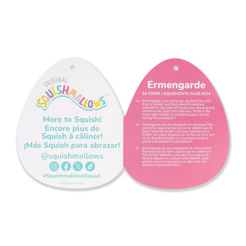 slide 61 of 64, 4" Blind Valentine Capsules Plush - Squishmallows, 1 ct