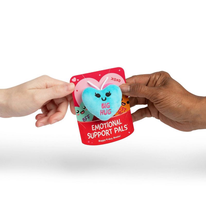 slide 3 of 3, What Do You Meme? Emotional Support Hearts Valentine's Day Cards - 8pk, 8 ct