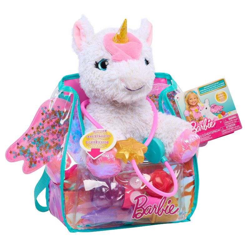 slide 2 of 6, Barbie Unicorn Pet Bag, 1 ct