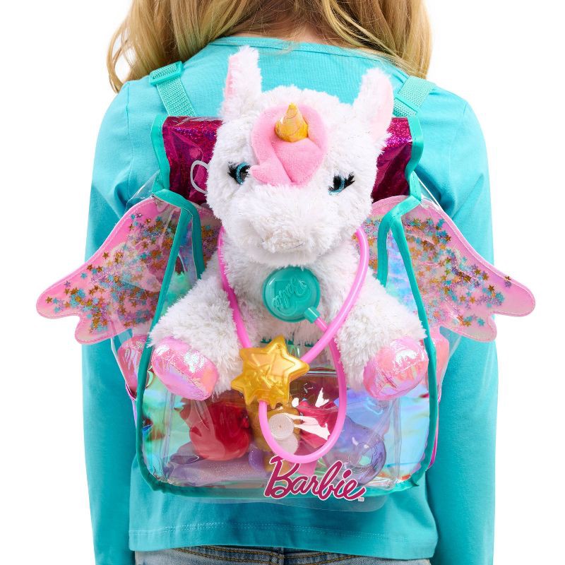 slide 3 of 6, Barbie Unicorn Pet Bag, 1 ct
